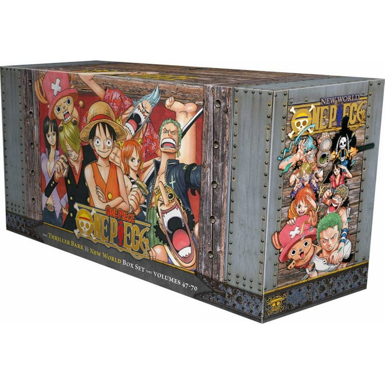 One Piece Box Set 3: Volumes 47-70, Thriller Bark to New One Piece Box Set 3: Volumes 47-70, Thriller Bark to New