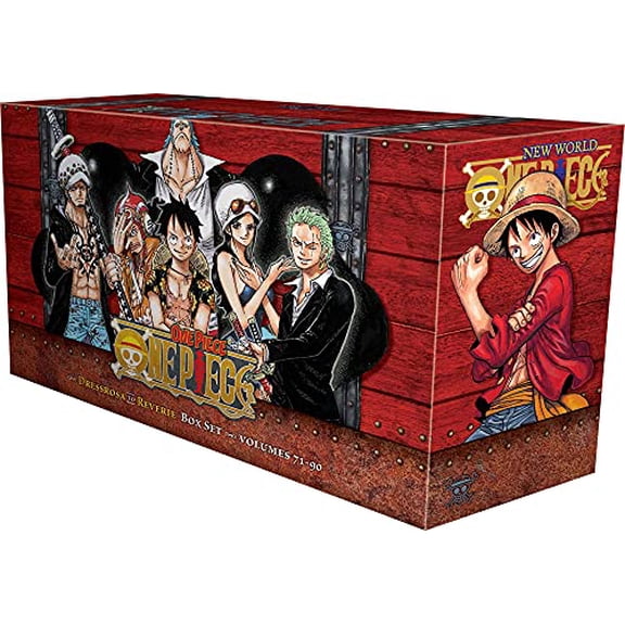 Pre-Owned One Piece Box Set 4: Dressrosa to Reverie: Volumes 71-90 with Premium, 9781974725960, 1974725960, Paperback,