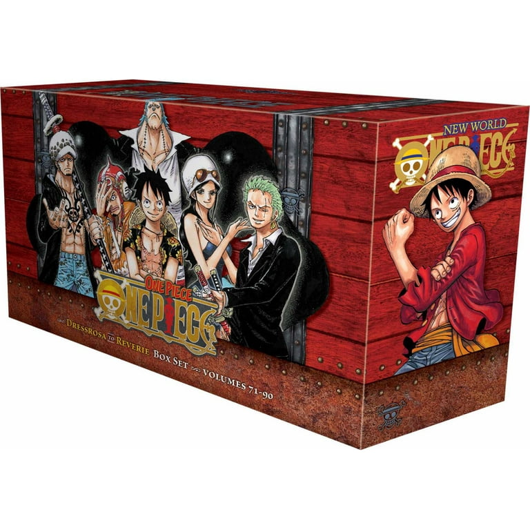 One Piece Graphic Novels Box Set 4: Volumes 71-90 with