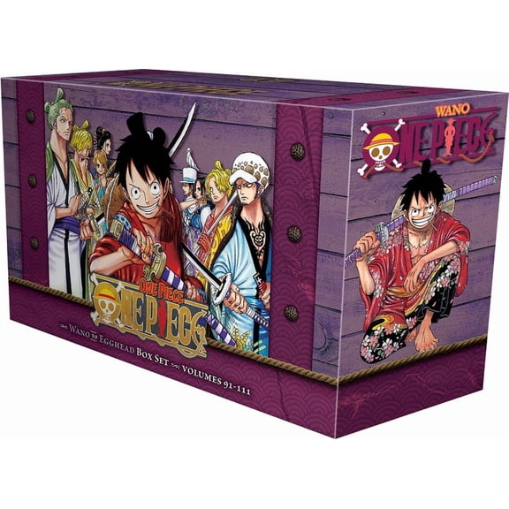 One Piece Box Sets: One Piece Box Set 5: Wano to Egghead : Volumes 91-111 (Paperback)