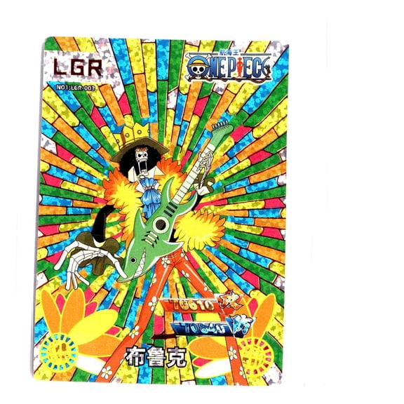 2025 One Piece Brook Reverse Holo Holographic Chinese Trading Card