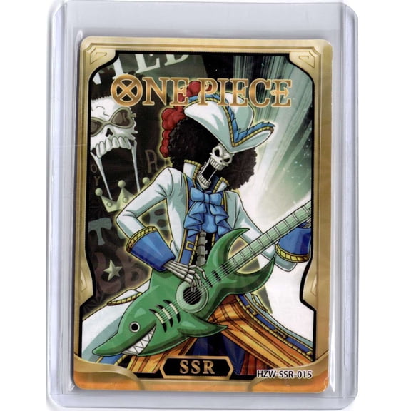2022 One Piece Brook Holofoil SSR English Trading Card