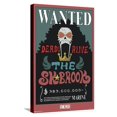 thumbnail image 1 of One Piece - Brook Wanted Poster Canvas Wall Poster, 14.725" x 22.375", 1 of 4