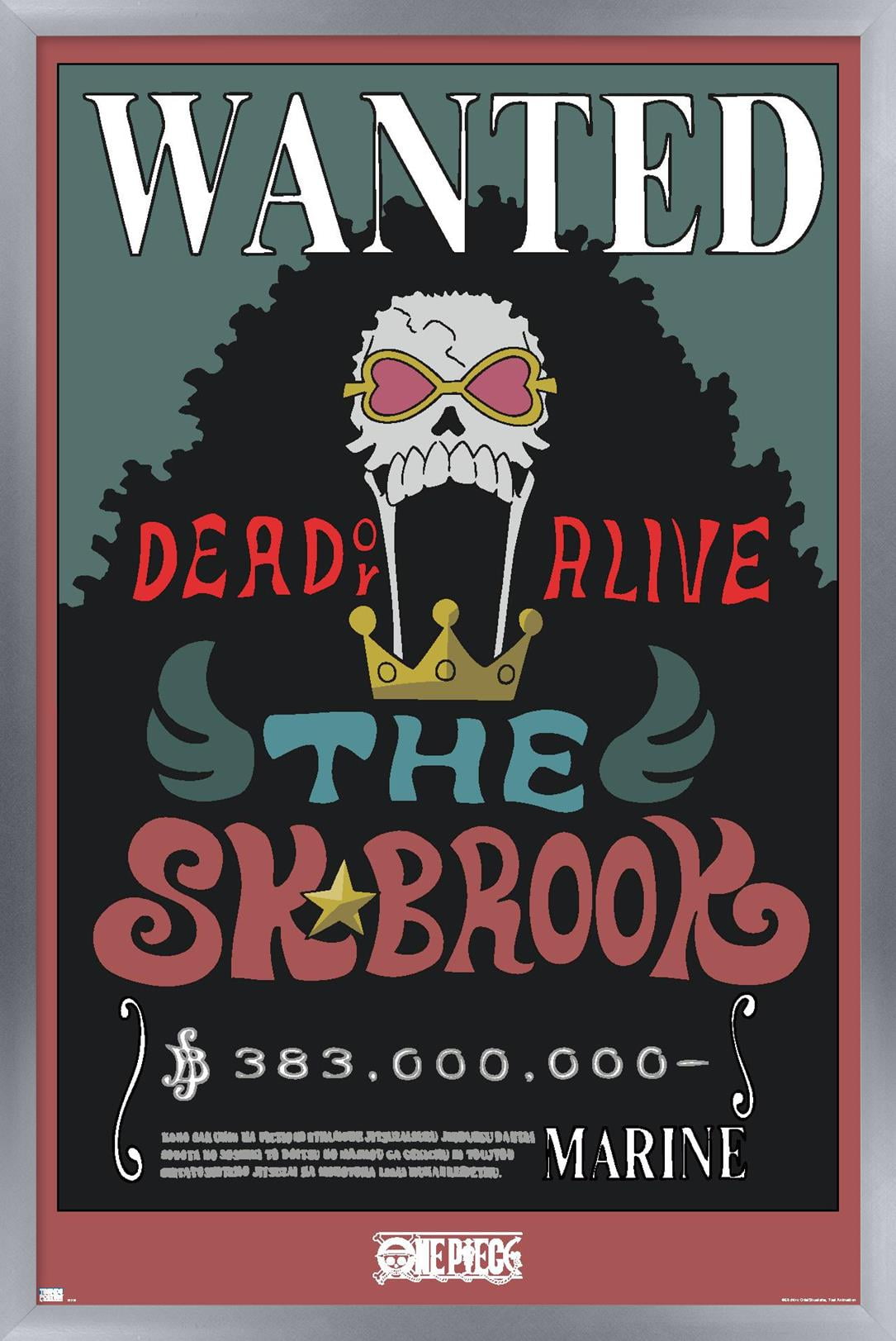 One-Piece-Brook-Wanted-Poster-