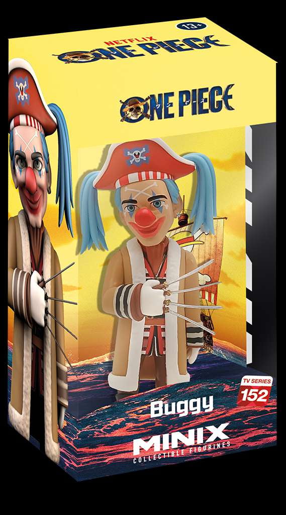 One Piece Buggy Vinyl Figure