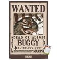 thumbnail image 1 of One Piece - Buggy Wanted Poster Wall Poster, 14.725" x 22.375", 1 of 4