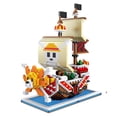 One Piece Building Blocks Set,Anime Battleship Mini Micro Model Building Bricks Construction Toys Set Gifts-1680 Pcs