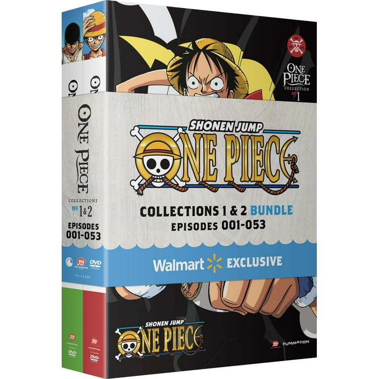 One Piece Bundle #1-#2 (Walmart Exclusive) (DVD) Crunchyroll