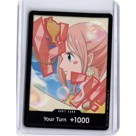 One Piece Card Game Bandai 2023 DON Card Shirahoshi English Trading Card