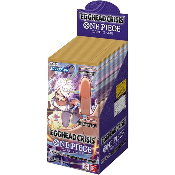 One Piece Card Game Egghead Crisis EB-04 Extra Booster Box (Japanese) - 24 Packs