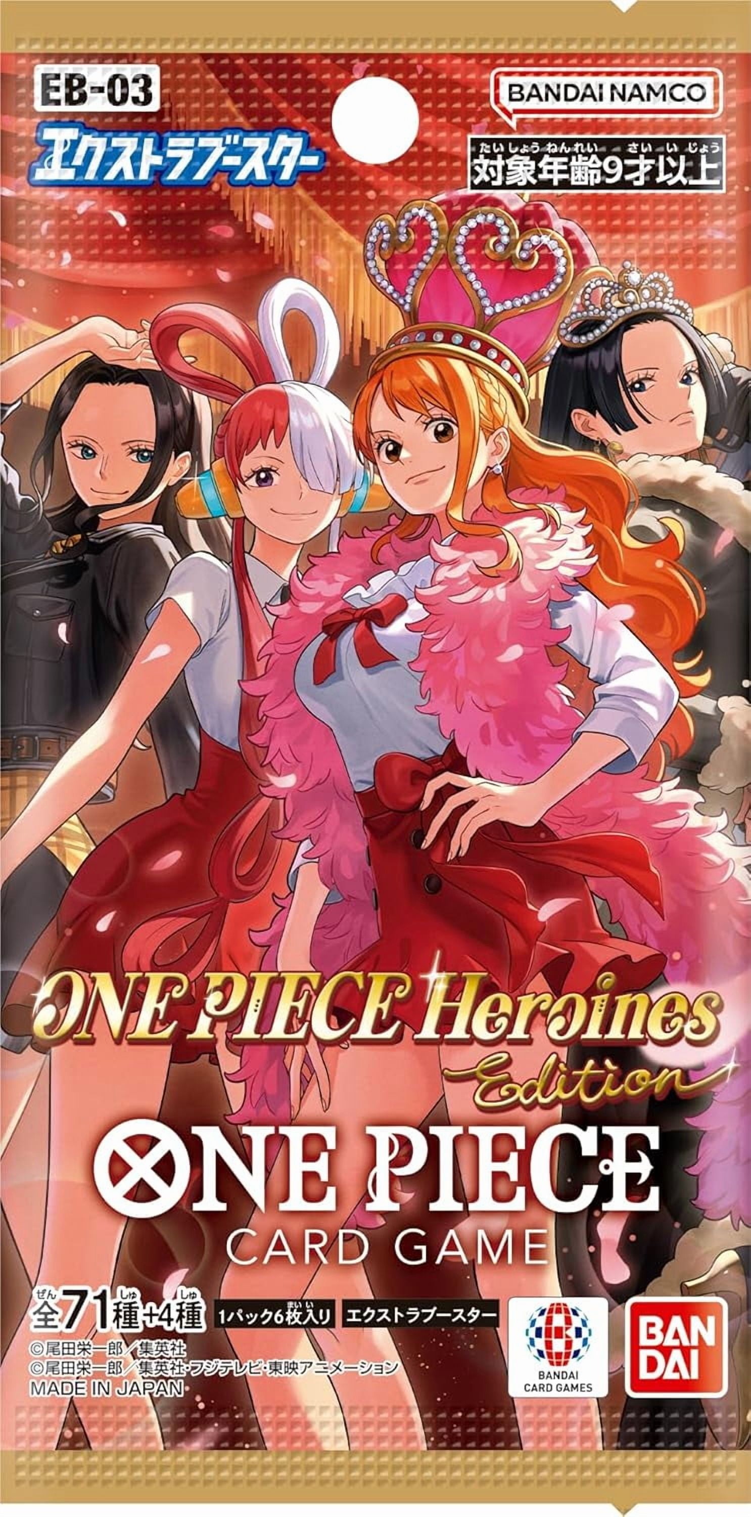 One Piece Card Game Extra Booster Heroines Edition EB-03 Booster