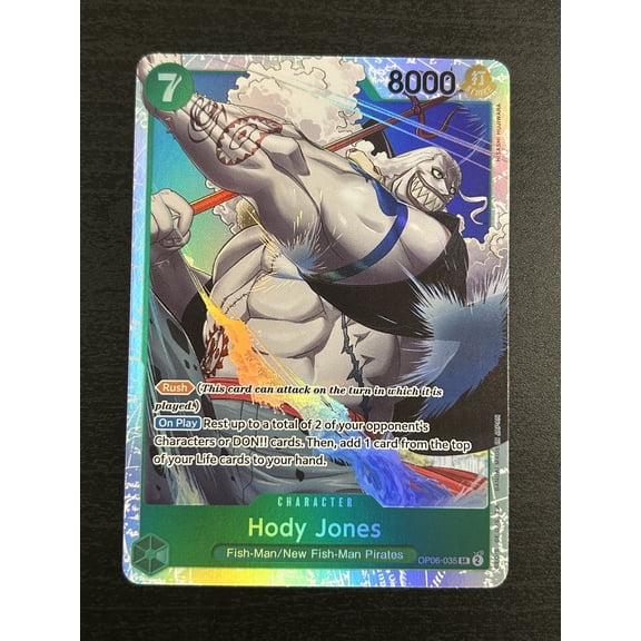 One Piece Card Game Hody Jones Holo