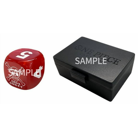 One Piece Card Game: Official Dice and Dice Case Set