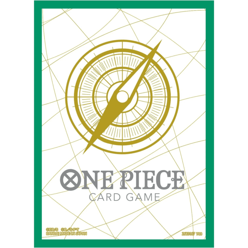 One Piece Card Game Official Sleeves Assortment 5 Standard Green (70