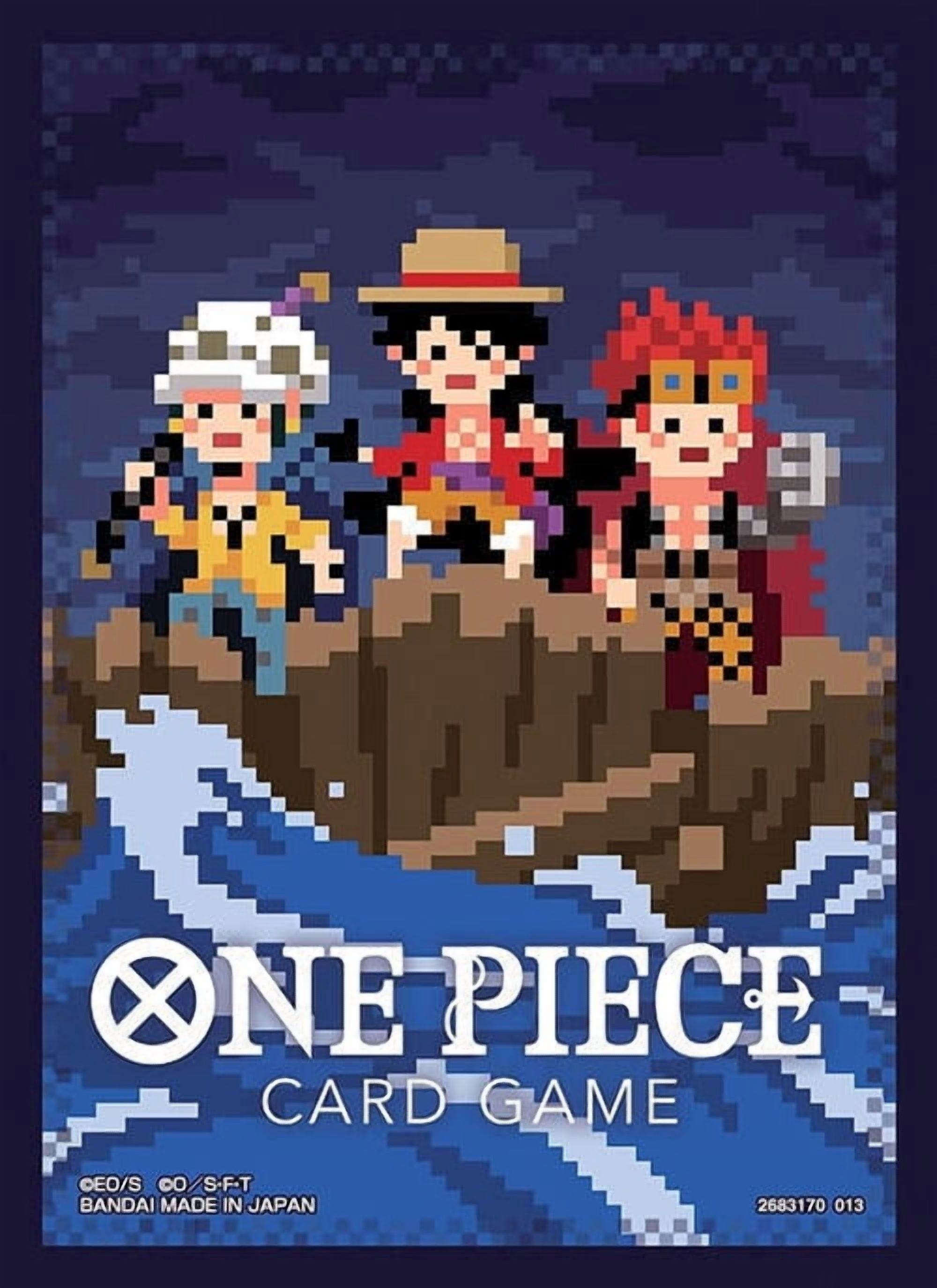 one piece card game three captains BANDAI NAMCO Entertainment Official Sleeves: Assortment 4 constructed deck with the theme of the Worst Generation three captains One Piece TCG [ST-10] Ultra