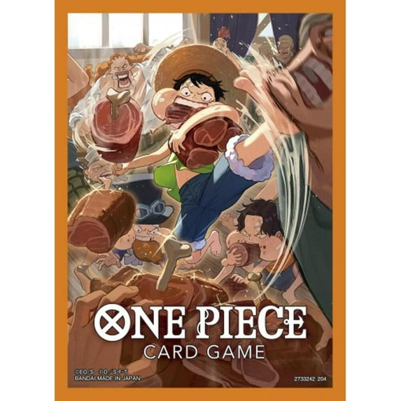 Bandai: 70ct Card Sleeves - Monkey.D.Luffy