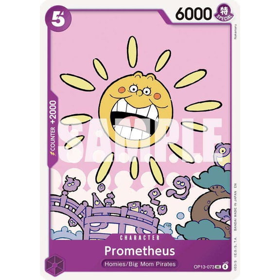 One Piece Carrying On His Will Uncommon Prometheus OP13-073