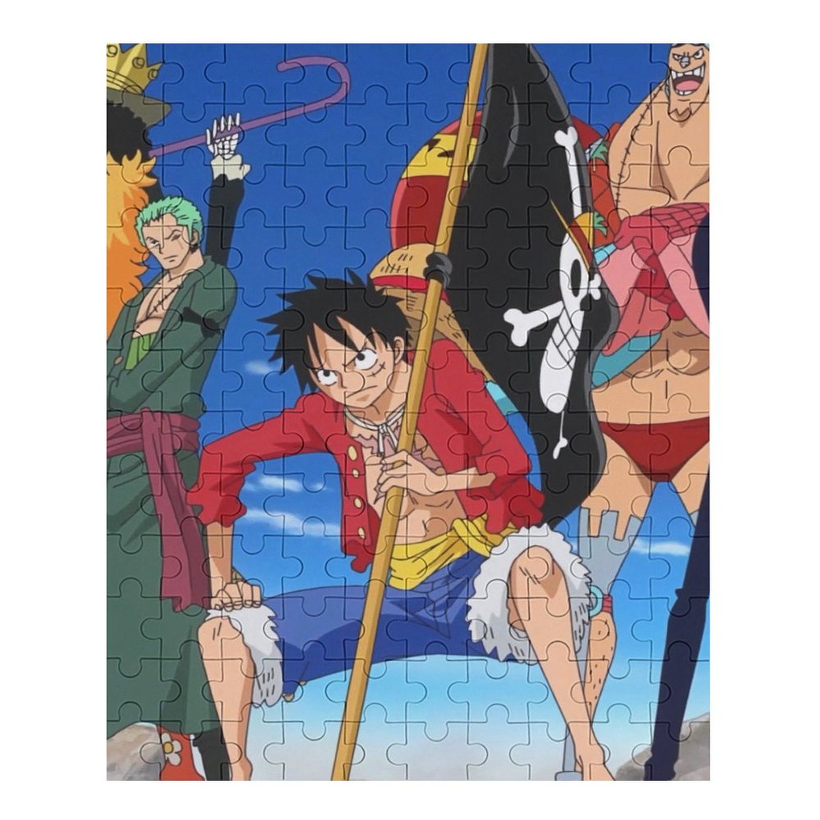 One Piece Cartoon Anime Pretty Puzzles for Kids Ages 418,