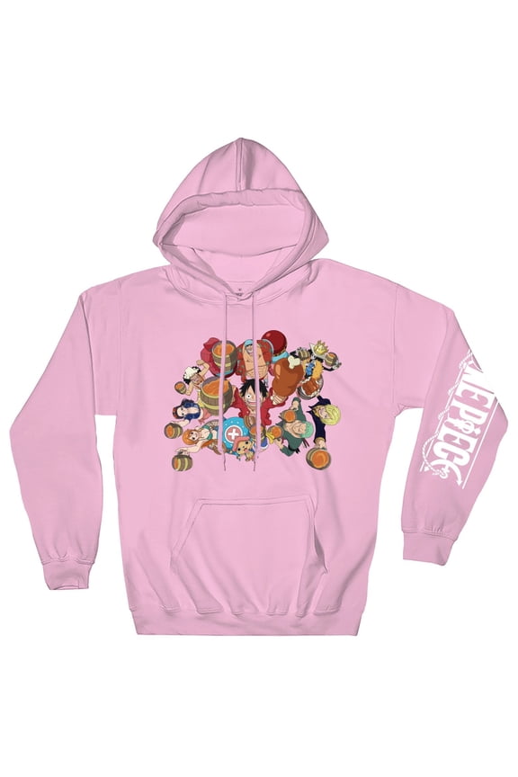 One Piece - Cast Cheers Pullover Hoodie - Ripple Junction