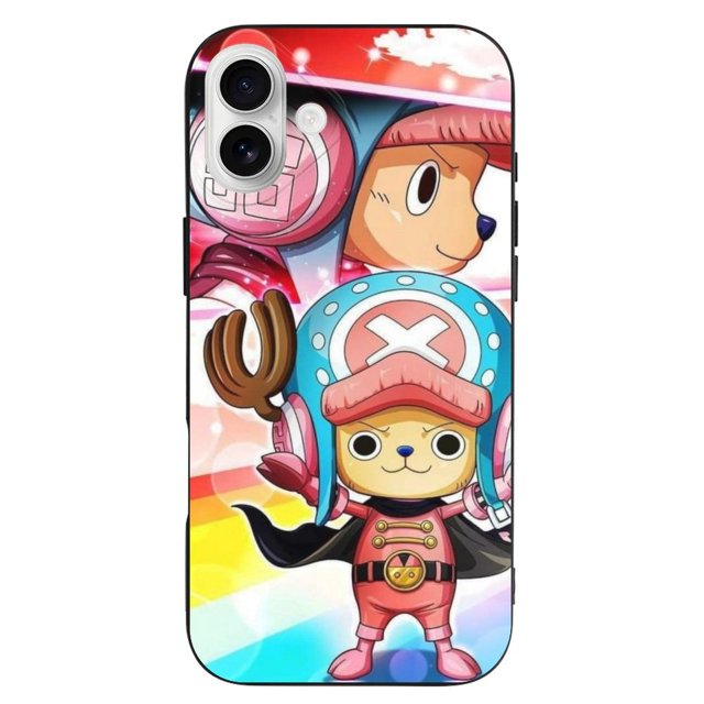 One Piece Chopper Case for iPhone 16 Plus Anime Durable TPU Protective