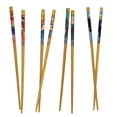 thumbnail image 1 of One Piece Chopsticks Character Inspired Designs Reusable Bamboo Set – 4 Pack, 1 of 5