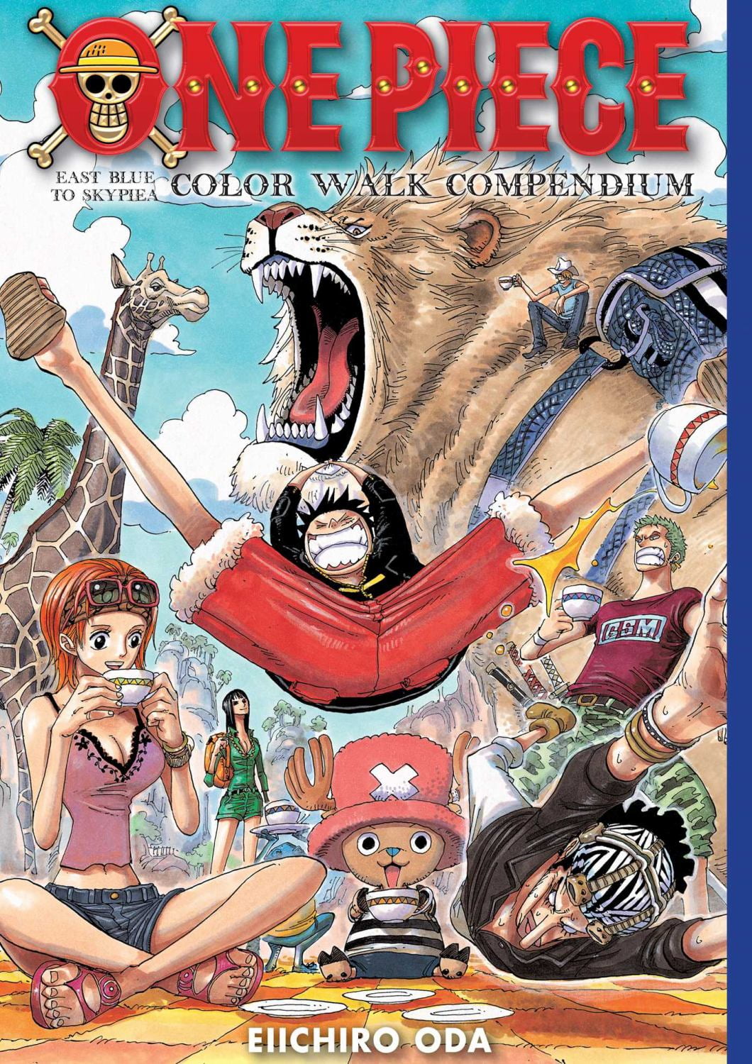 【WHO.A.U】Steve Kara One Piece (3color) One Piece Color Walk Compendium: East Blue to Skypiea Manga
