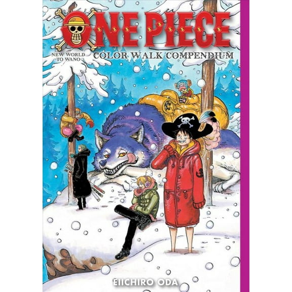 Pre-Owned One Piece Color Walk Compendium: One Piece Color Walk Compendium: New World to Wano (Series #3) (Hardcover)