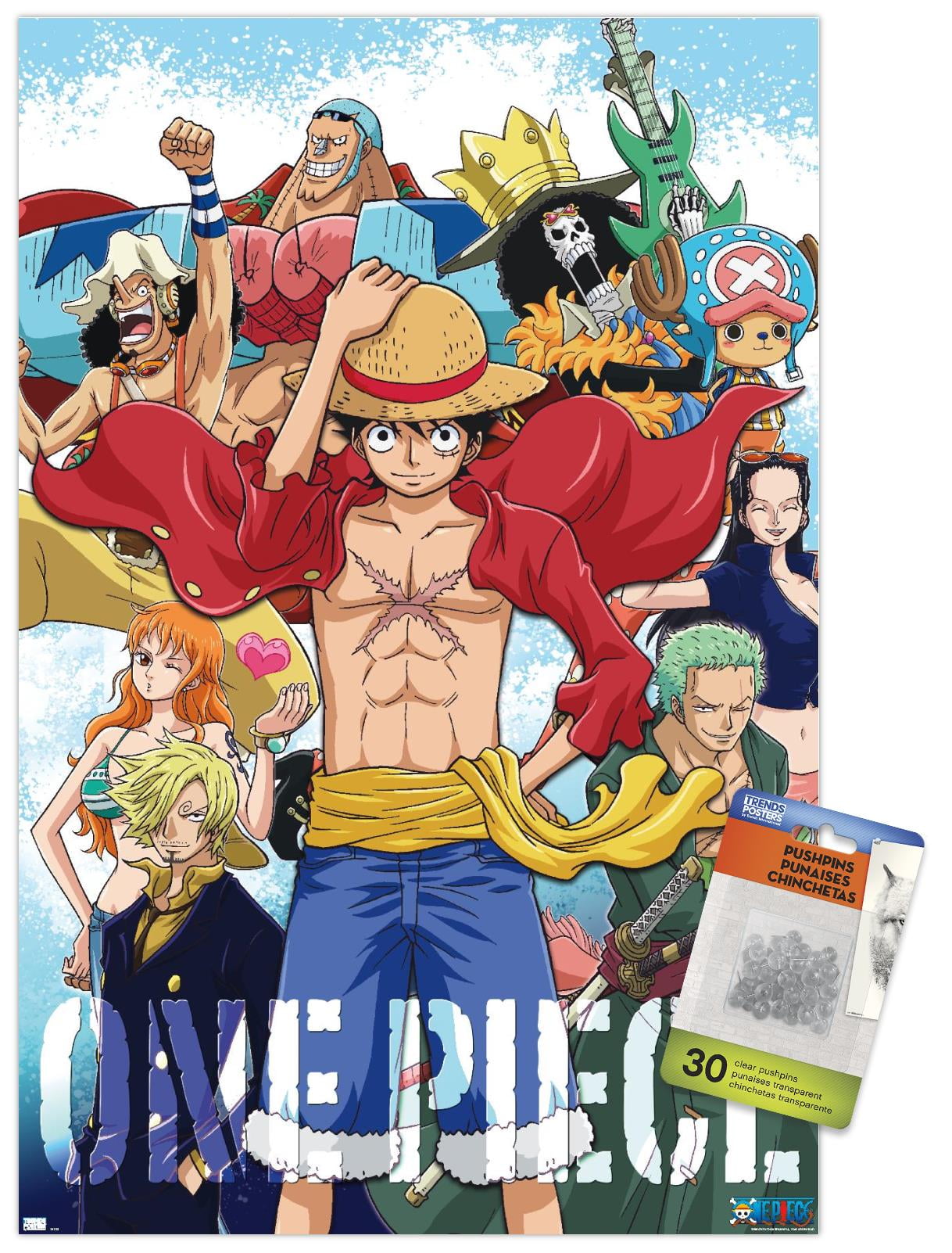 One Piece - Crew Wall Poster, 22.375