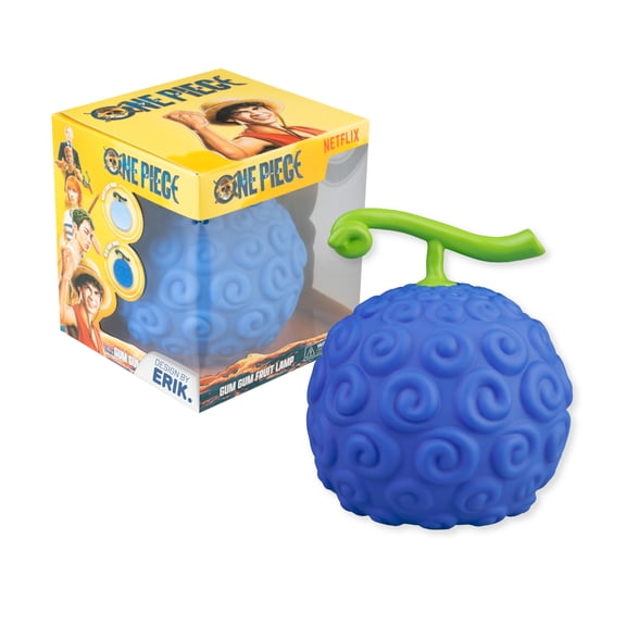 One Piece Devil Fruit LED Light - Anime Desk Lamp with Soft Glow - Official One Piece Collectible Figure Light - USB Powered Night Light for Bedroom, Gaming Setup or Desk