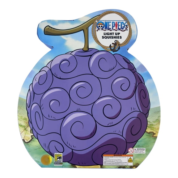 One Piece Devil Fruit Light-Up Squishy Figure Collectible Blind Set