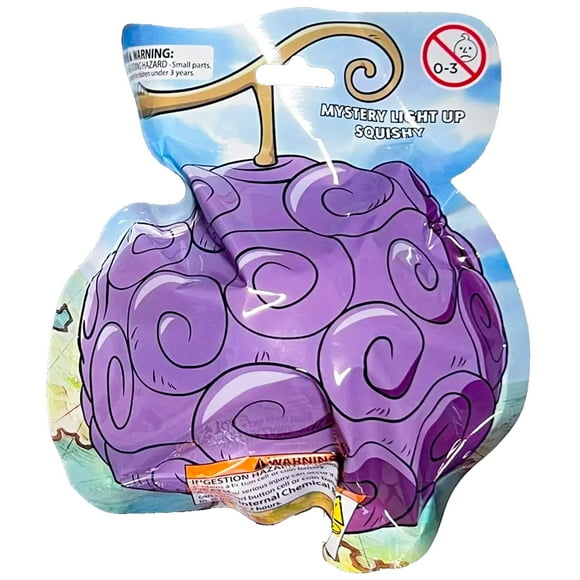 One Piece Devil Fruits Light-Up Squish Toy One Blind Bag