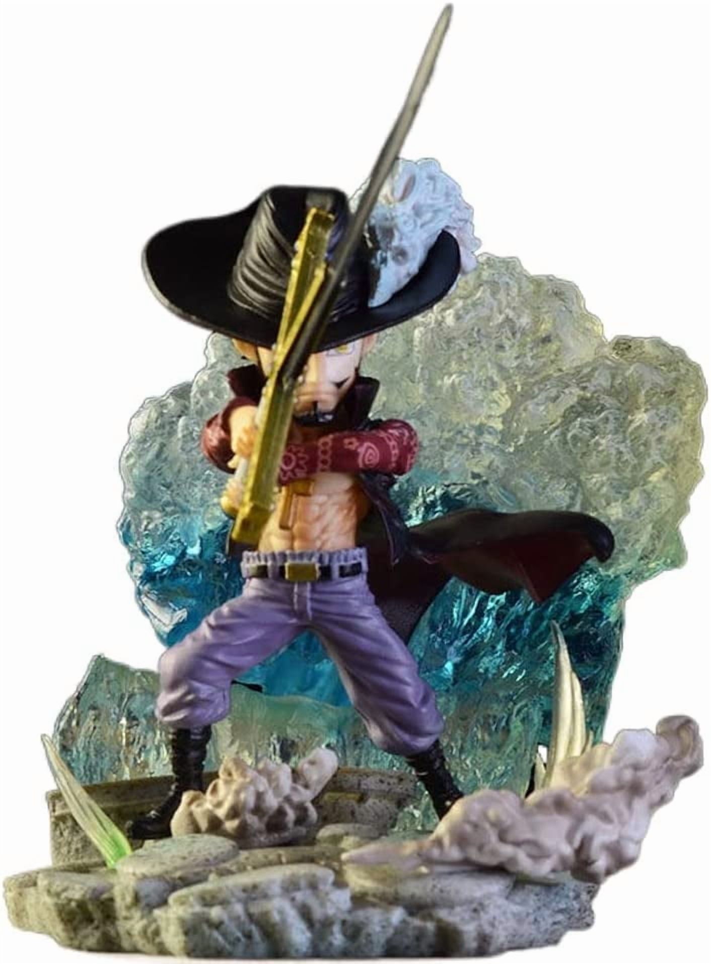 One Piece: Dracule Mihawk Collectible Game Characters Statue Cartoon ...