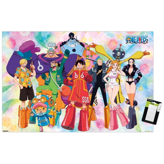 One Piece: Egghead Arc - 25th Group Wall Poster, 22.375" x 34"