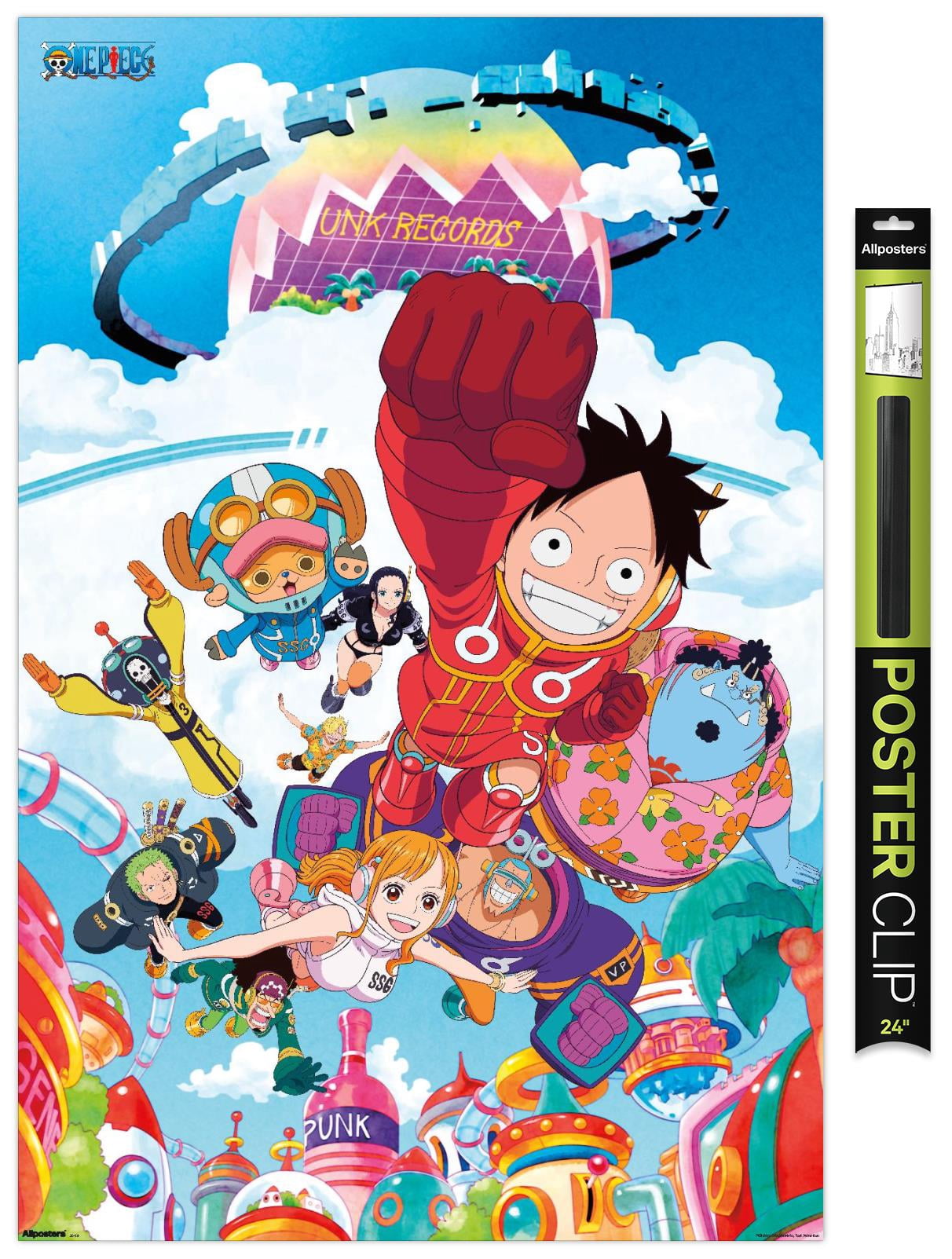 One Piece: Egghead Arc - Future Island Group Wall Poster, 22.375" x 34 ...