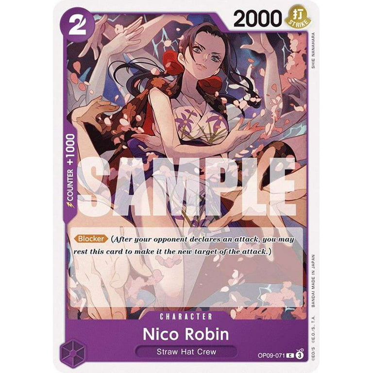 One Piece Emperors in the New World Common Nico Robin OP09-071