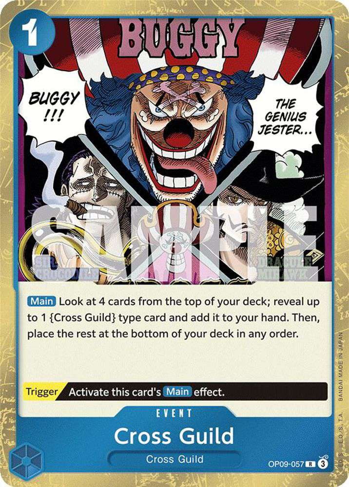One Piece Emperors in the New World Rare Cross Guild OP09-057 - Walmart.com
