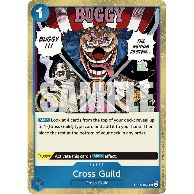 One Piece Emperors in the New World Rare Cross Guild OP09