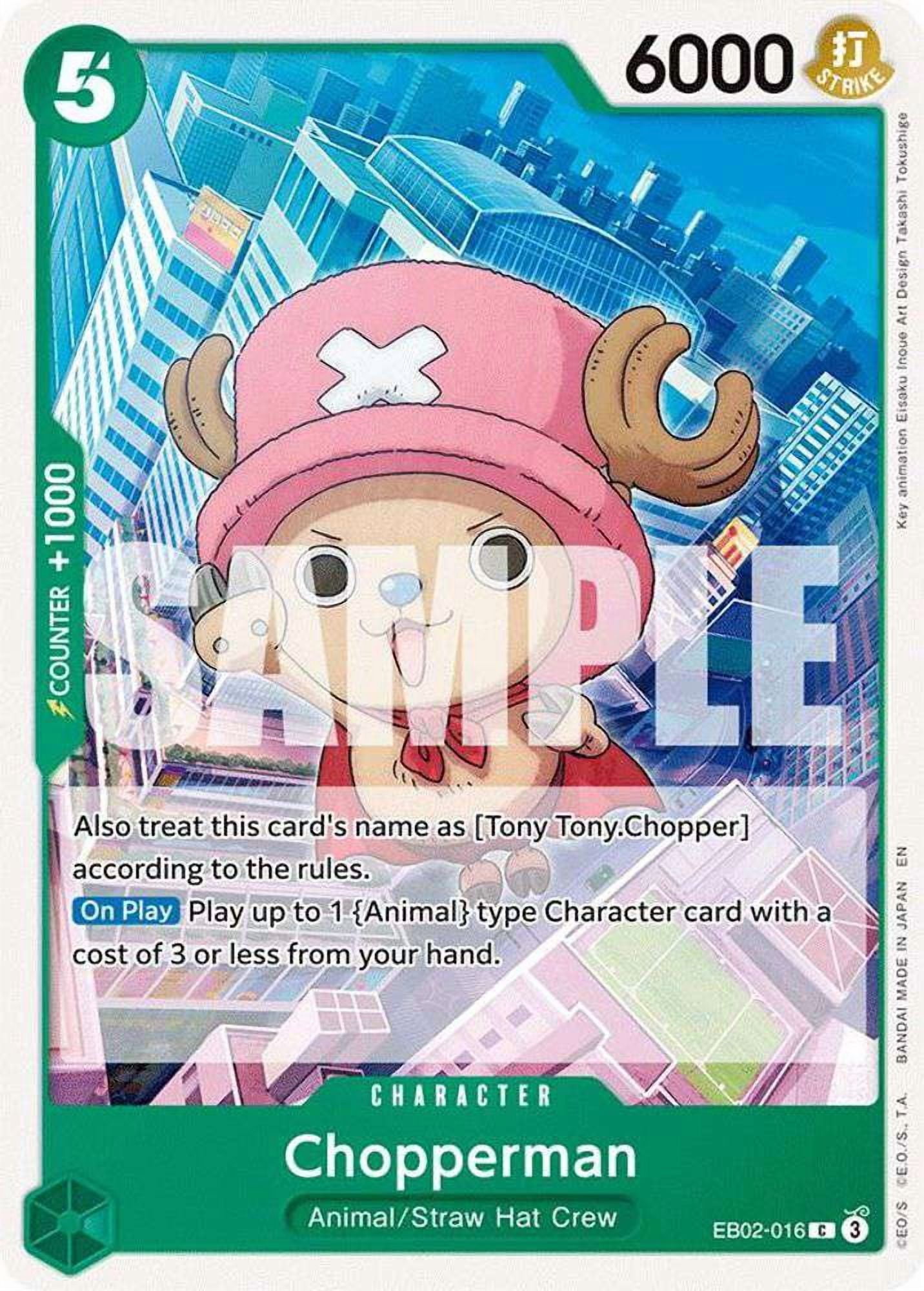 One Piece Extra Booster: Anime 25th Collection Common Chopperman