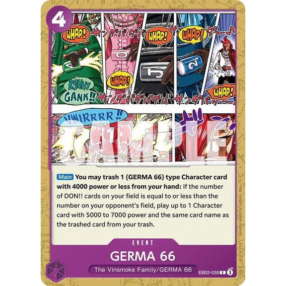 One Piece Extra Booster: Anime 25th Collection Common GERMA 66 EB02-039