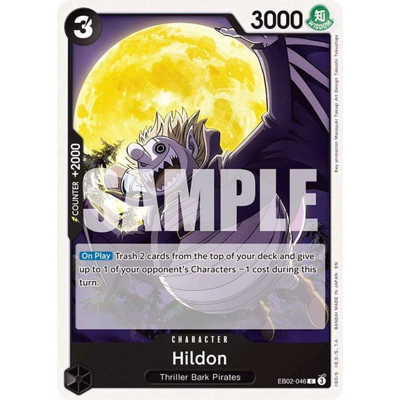 One Piece Extra Booster: Anime 25th Collection Common Hildon EB02-046