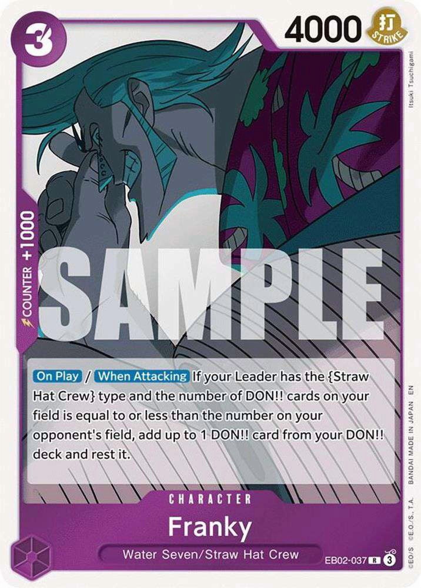 one piece card game franky OP10-014 (C) Any blemishes are completely unavoidable and are Being sold as is One Piece Trading Card Game
