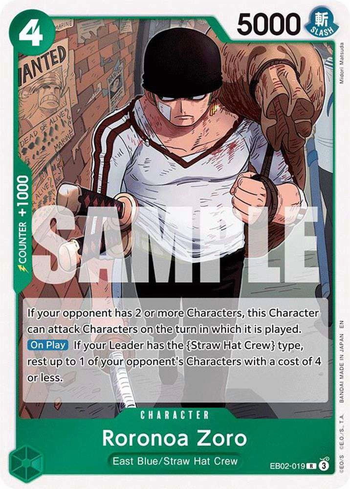 One Piece Extra Booster: Anime 25th Collection Rare Roronoa Zoro