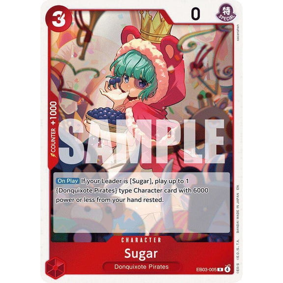 One Piece Extra Booster: Heroines Edition Rare Sugar EB03-005