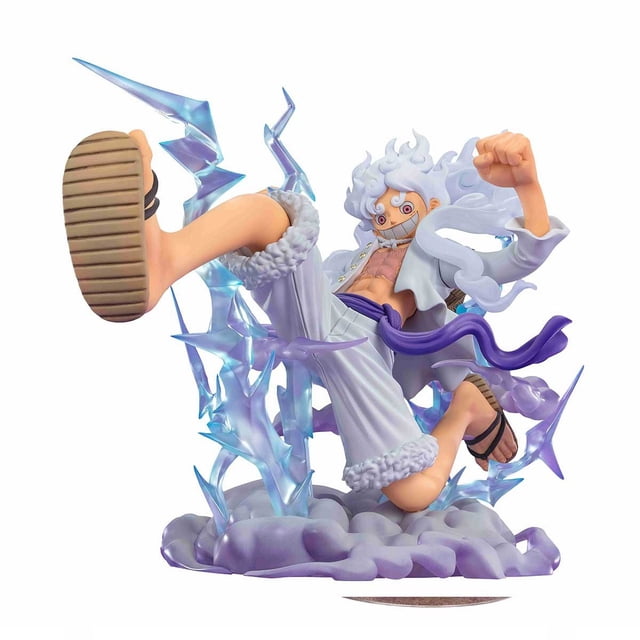 Tamashii Nations One Piece Figuarts ZERO Monkey D. Luffy Figure, Gear 5 ...