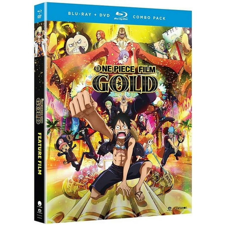 ONE PIECE FILM GOLD シール One Piece Film: Gold (Blu-ray + DVD CrunchyRoll) - Walmart.com