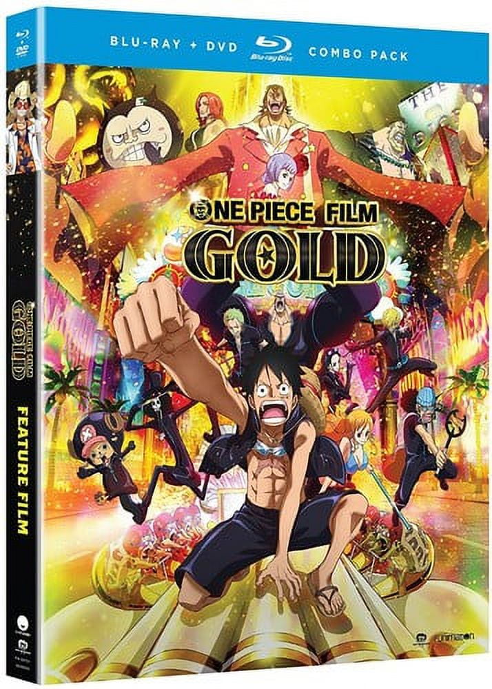 Funimation on X: The One Piece Film Gold & Heart of Gold Blu-ray/DVD sets  are SUUUPER! Pre-order them and get a set of poker chips!    / X