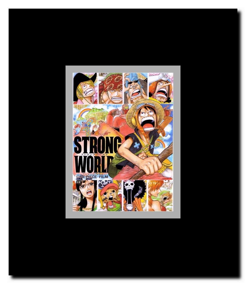 One Piece Film: Strong World Framed Movie Poster