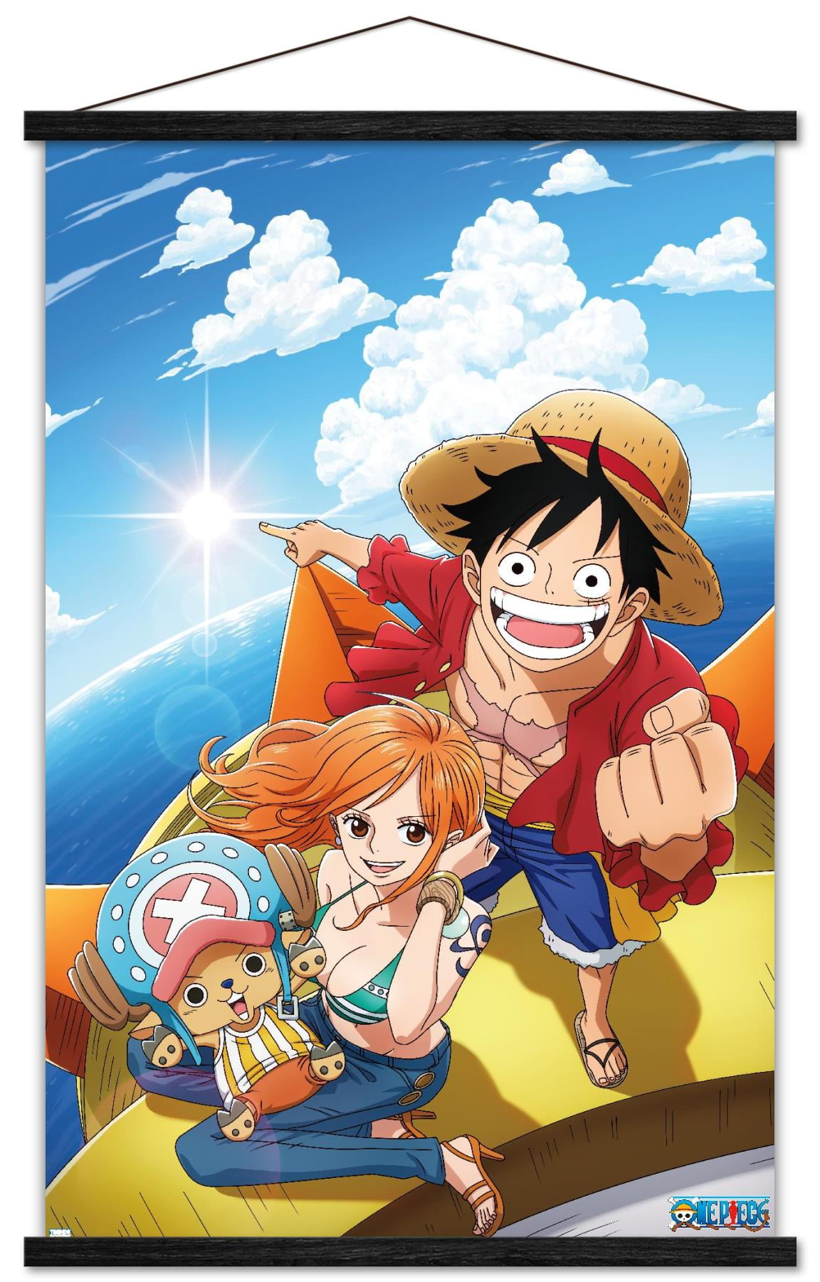 One Piece: Fishman Island - Luffy, Nami, Tony Tony Chopper Wall