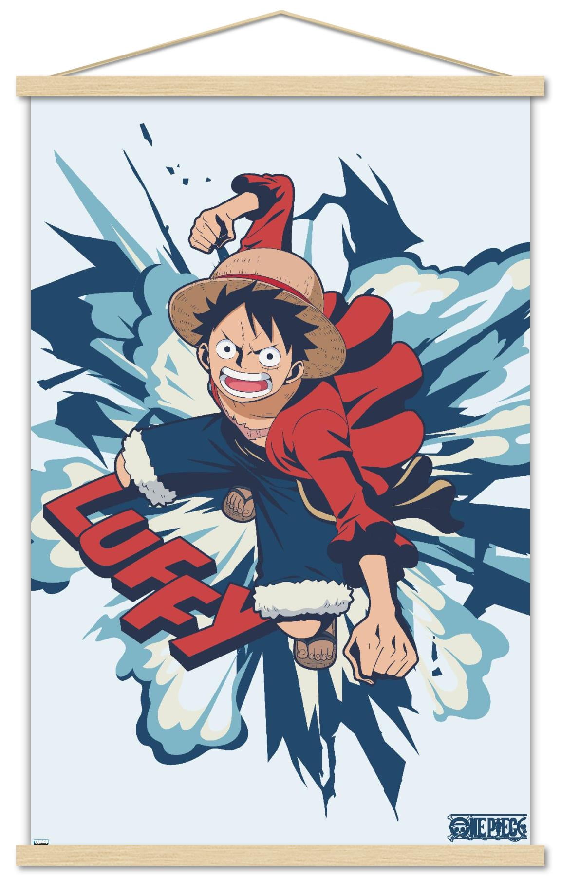 One Piece: Fishman Island - Luffy Punch Wall Poster, 14.725