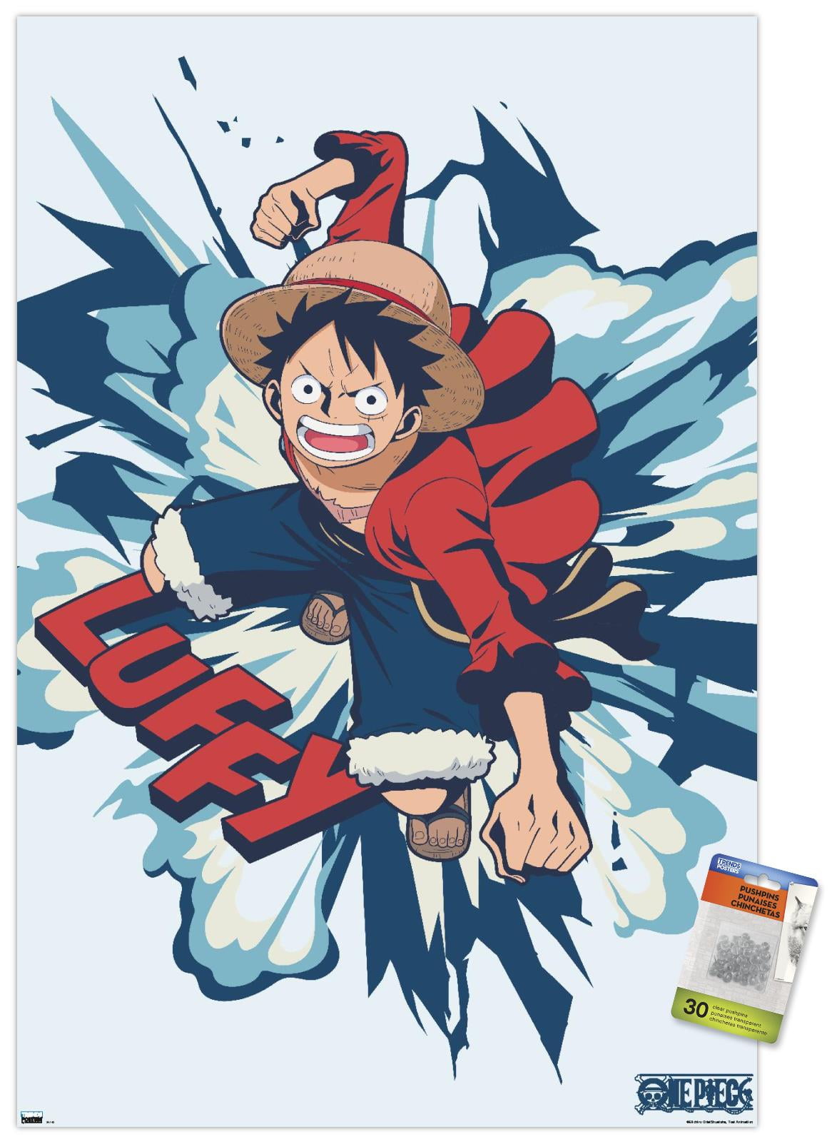 ONE PIECE ルフィ ポスター One-Piece-Fishman-Island-Luffy